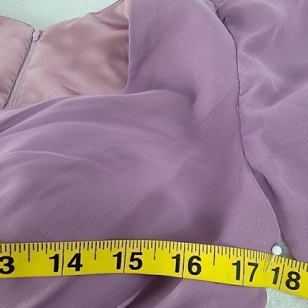Inweddingdress (Enjoy) Bridesmaid Lavender Dress Size 4 Approximate - Picture 7 of 13